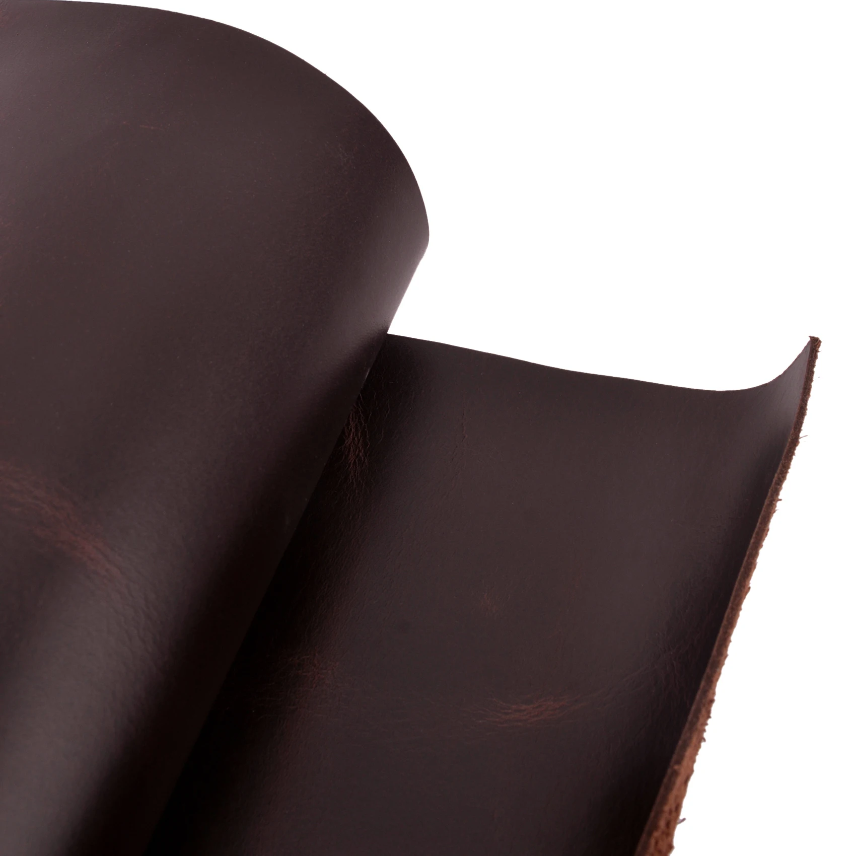 Oil Tanned Black Genuine Leather Piece for DIY Hand Leathercraft Natural Cow  Skin Cowhide First Layer of Leather