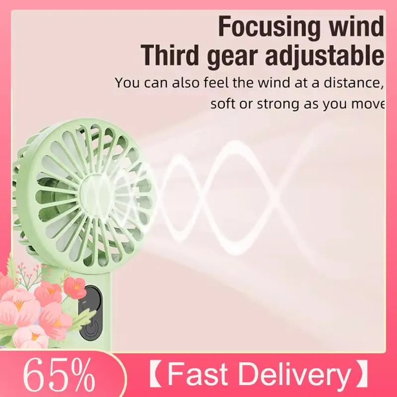 

A61Z предлагает портативный мини-вентилятор с питанием от USB, 3-скоростной портативный вентилятор с быстрой зарядкой и цифровым дисплеем для макияжа в помещении и на открытом воздухе