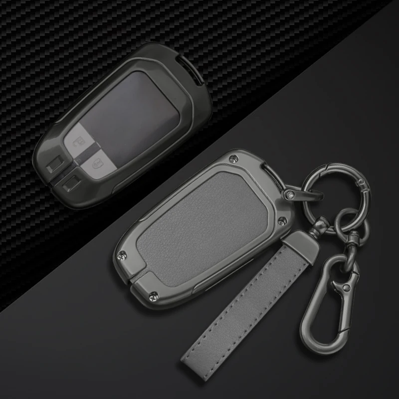 Zinc Alloy Car Key Case Remote Control Cover for Isuzu New MU-X X Series DMAX D-Max X-Terrain Pickup 2020 2021 2022 Auto Parts