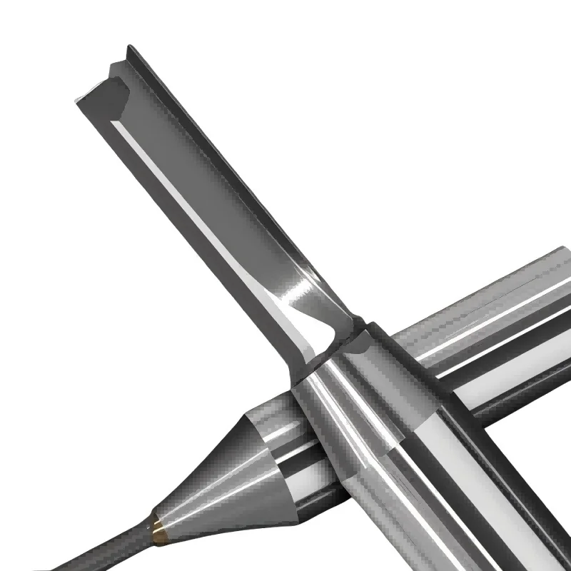 TCT 3-Flute Straight Router Bit, for CNC Engraving Trimming and Woodworking Grooving