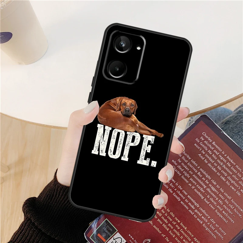 Rhodesian Ridgeback Dog For Realme C55 C21Y C25Y C11 C15 C30 C31 C33 8 9 10 Pro Plus GT Neo 3T 2T 5 3 2 Pro Case