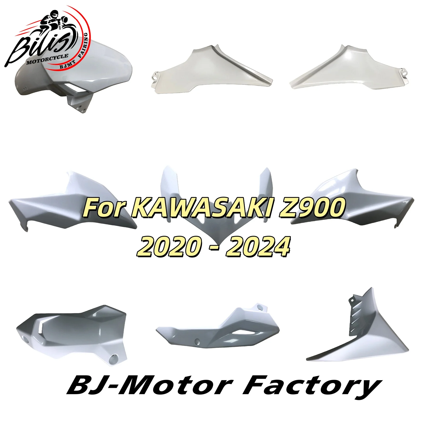 

Z-900 For Kawasaki Z900 2020-2023 2024 Unpainted Body & Frame Covers Full Fairing Kits Motorcycle Acccessories Fairings Kit