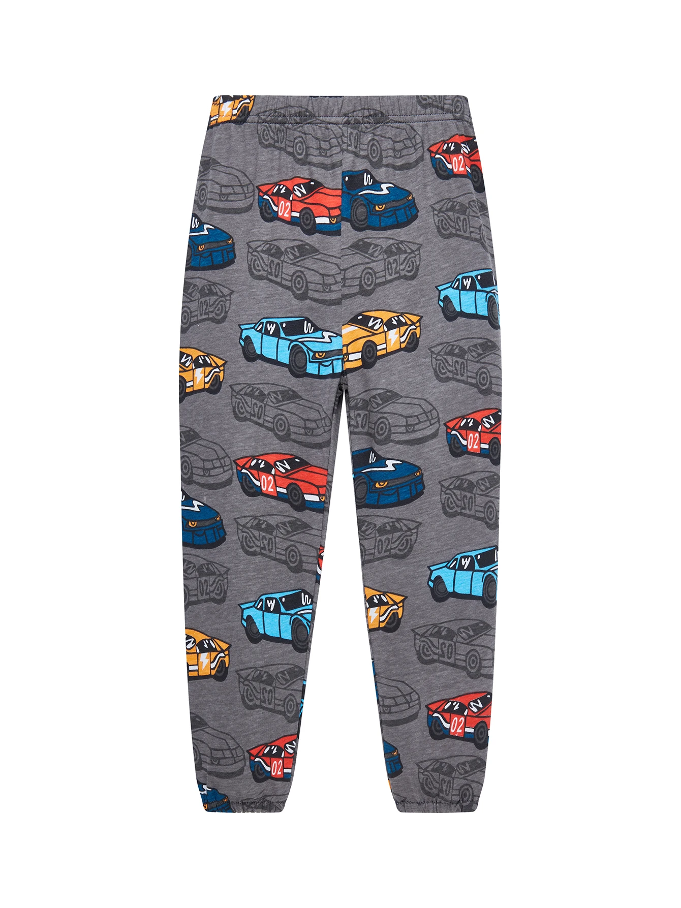 Kinder-Pyjama-Set, 100 % Baumwolle, weich, Auto-Volldruck, Loungewear, Nachtwäsche, langärmeliger Pyjama für Kleinkinder, Jungen und Mädchen im Alter von 1–8 Jahren – Detail 7