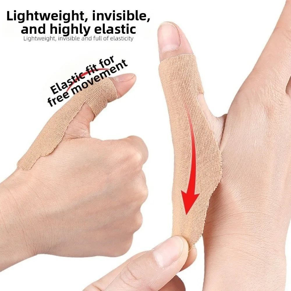 Adhesive Elastic Thumb Toe Patch Fixed Anti Friction Thumb Toe Support Bandage Waterproof Breathable
