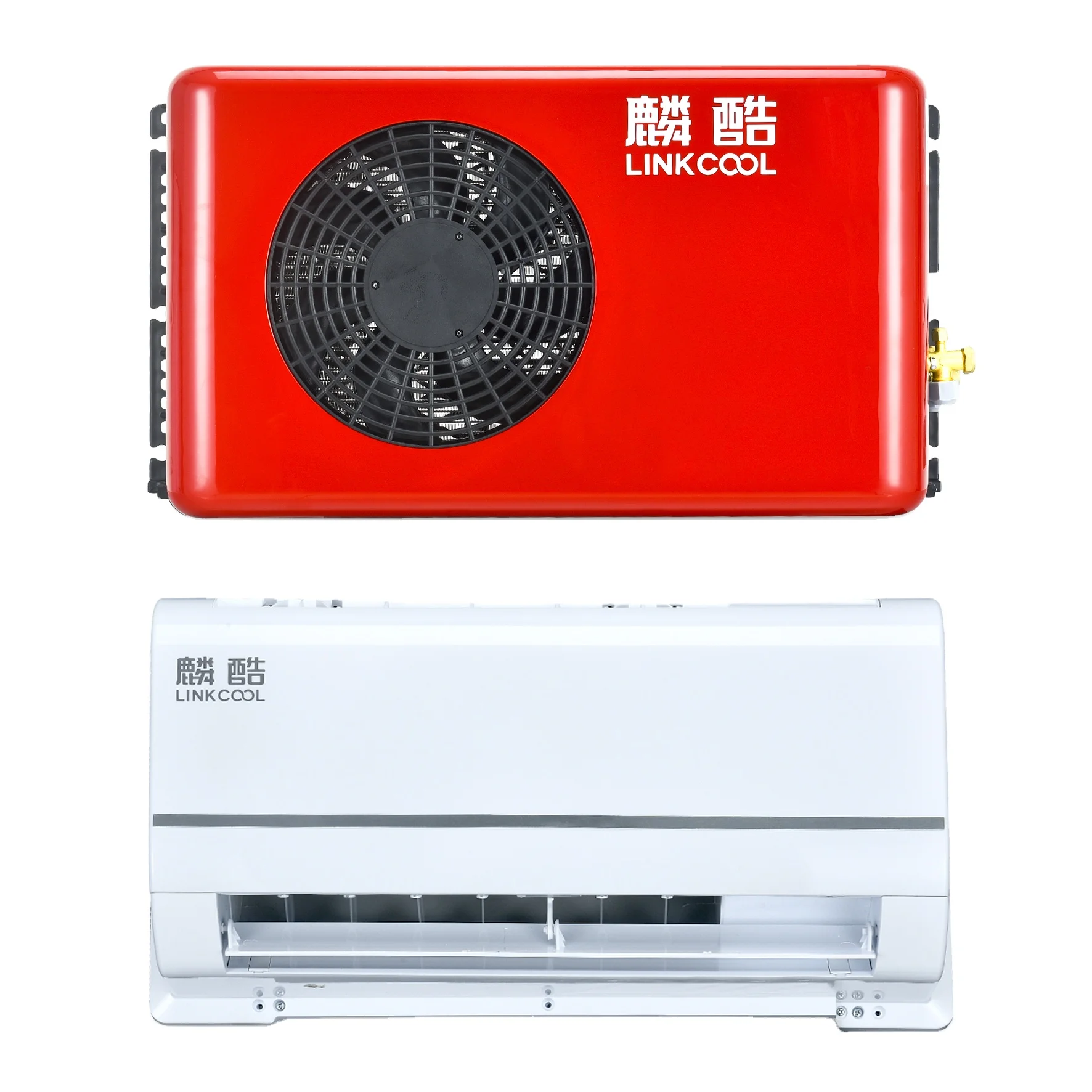 New 12v 24v Electric Split Parking Air Conditioner Machine For Vehicle Truck Excavator Refrigeration AC For Vehicles