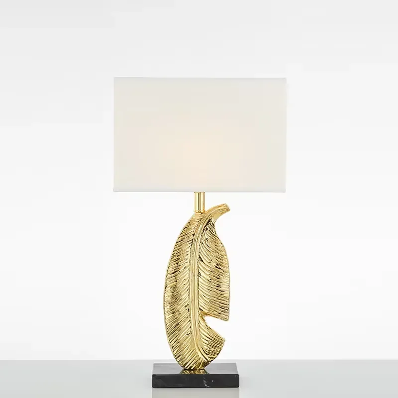 Postmodern LED Crystal Fabric Desk Lamp E14 Battery Powered Bedside Table Light for Bedroom Home Decor
