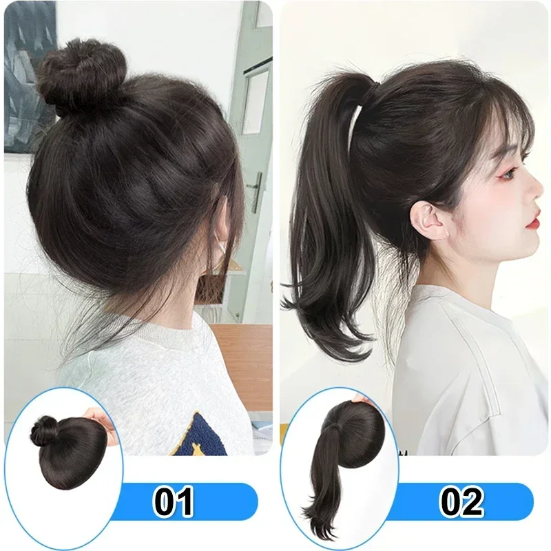 Fashion Silicone Head Top Hair Pad Hair Fake ponytail Invisible Puff Hair Pad Head Top Heightening Accessories Coiffure Tool