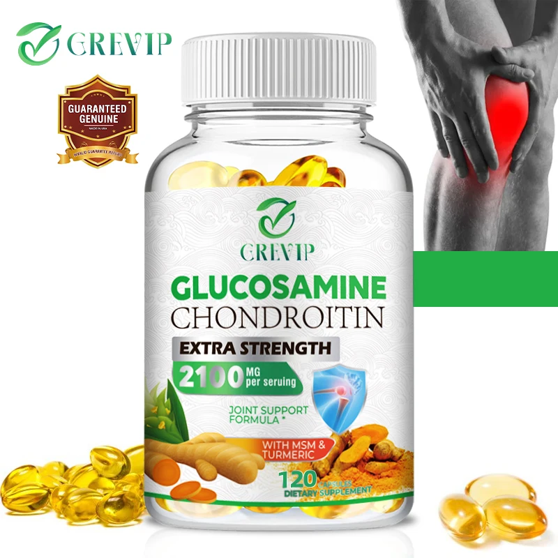 

Glucosamine Chondroitin MSM - Joint Support Supplement for Men and Women, Joint Comfort and Flexibility