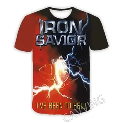 Iron Savior 3D Printed Casual T-shirts Hip Hop Tee Shirts Harajuku Styles Tops Fashion Clothing for Women/men