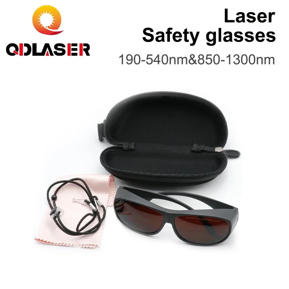 Imagem -06 - Qdlaser Óculos de Segurança para Laser de Fibra Óculos de Proteção para Máquinas de Laser de Fibra Sgubgf-a-od8 Estilo a