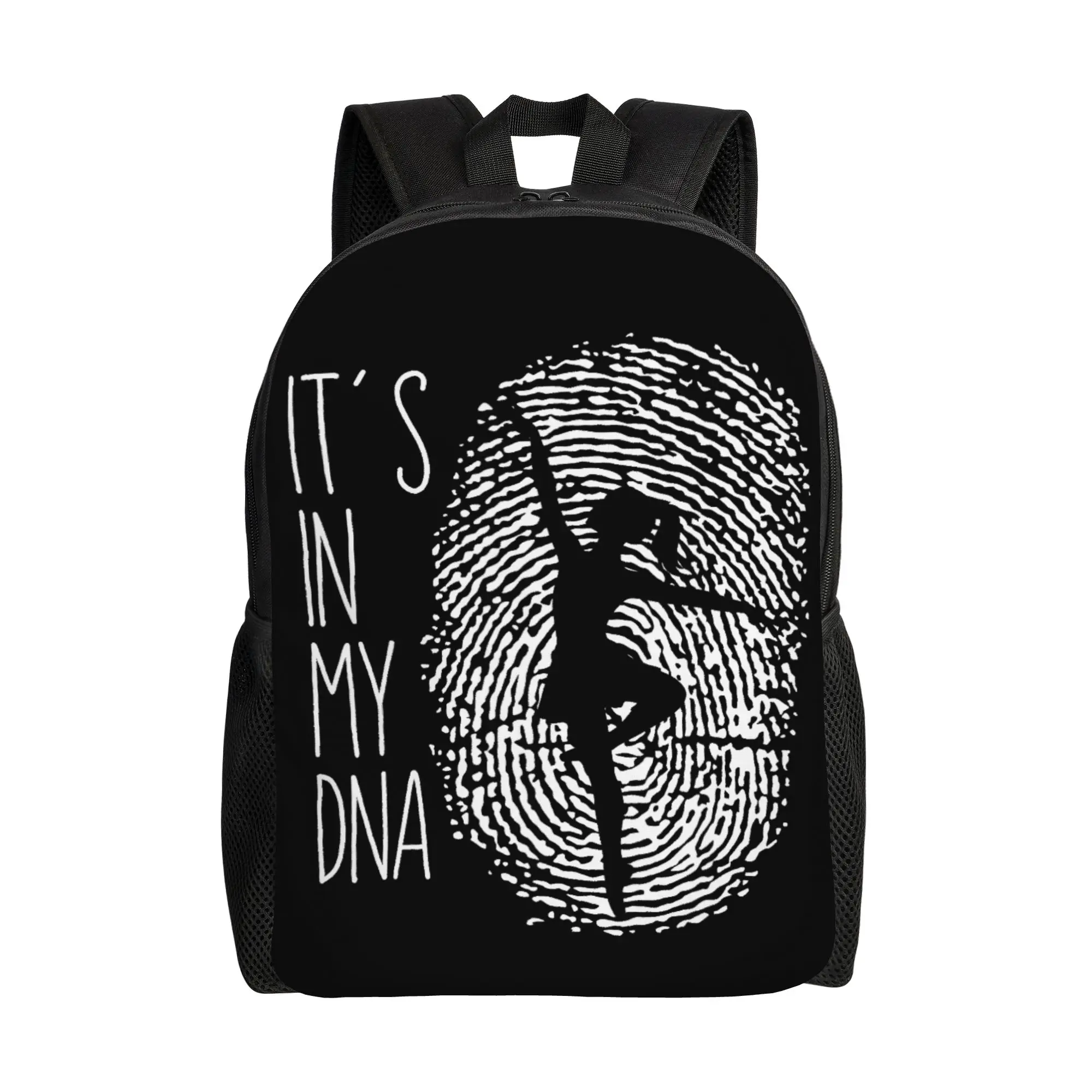 

Dance Fingerprint Dancer Passion Dance Backpack Trekking Backpacks Men Colorful Durable School Bags Kawaii Rucksack