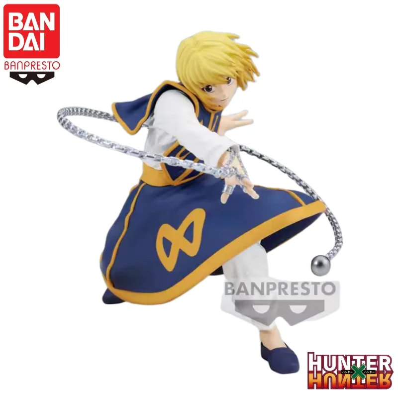 

In Stock Original Bandai Banpresto Hunter Hunter Kurapika Action Figure Model Doll Brand New Boxed Animation Peripherals Garage