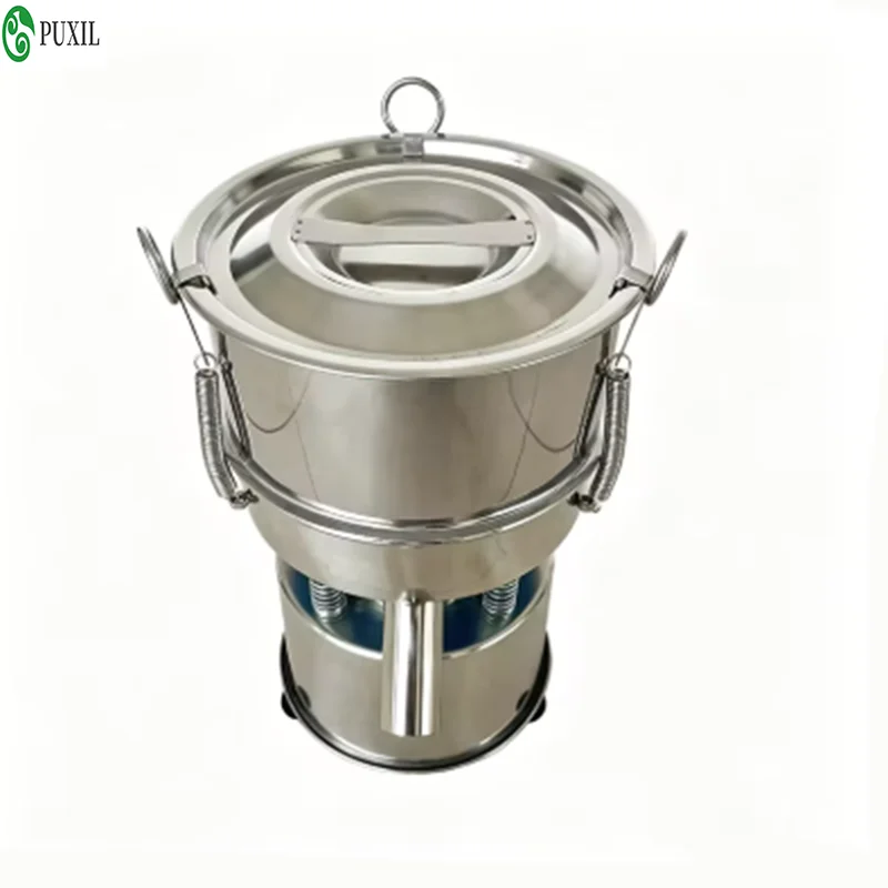 20cm vibrating screen, stainless steel powder vibrating screen, powder and liquid sieve