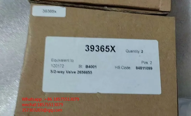 For VTE FILTER 39365X 5/2-way valve 2656655 Pneumatic Directional Valve 1 Piece