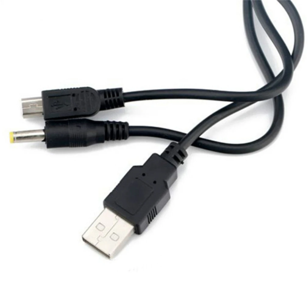 1.2m 2 in 1 USB Charger Data Cable Power Charging Cord Lead For Sony PlayStation Portable PSP 2000 3000 to PC Sync Wire