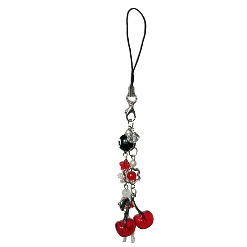  Creative Jellyfish Inspired Alloy Phone Cord Keeper Loss Prevention Jewelry Keychain Pendant Charm For Daily Use