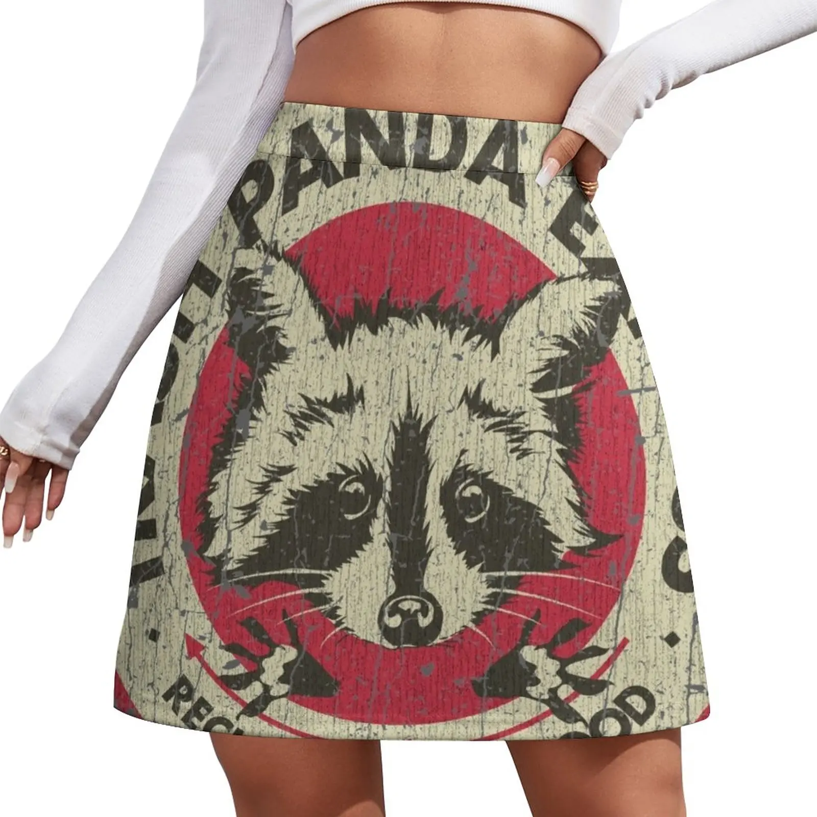 

Trash Panda Express Mini Skirt womens skirts night club women