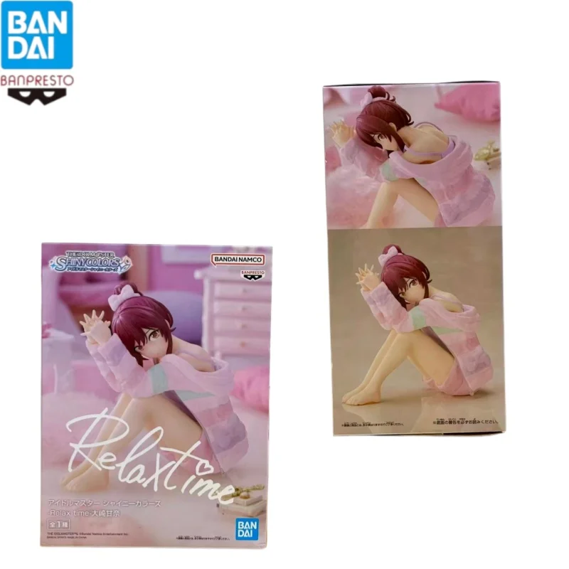 Em Estoque Bandai Original Banpresto The Idolmster Osaki Amana Boneco de Ação Colecionável Novo na Caixa Personagens de Anime Garage