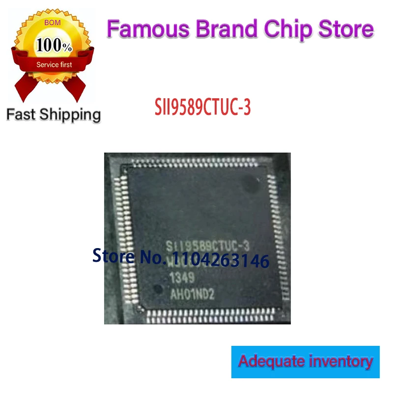 JW5116F New and original SIL9589CTUC SIL9589 SII9589CTUC-3 SII9589 QFP100 5PCS