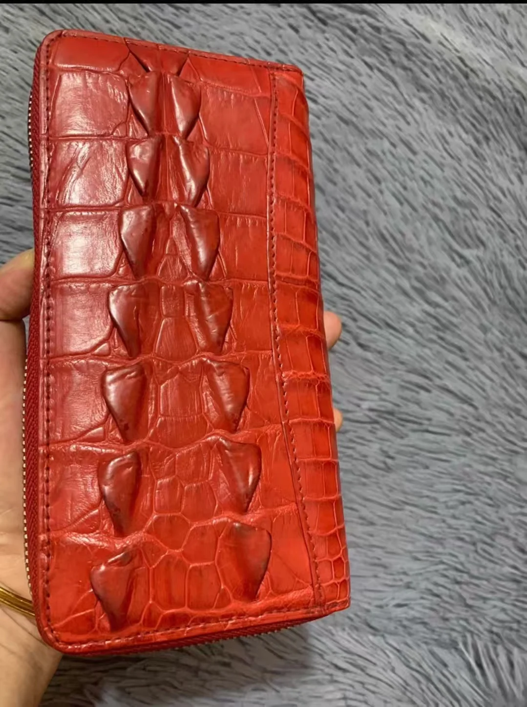 2026 New Crocodile Leather Lady's Clutch Bag Fashion Leisure Women Purse Genuine Leather Multi Card Holder Wallet Bag 45