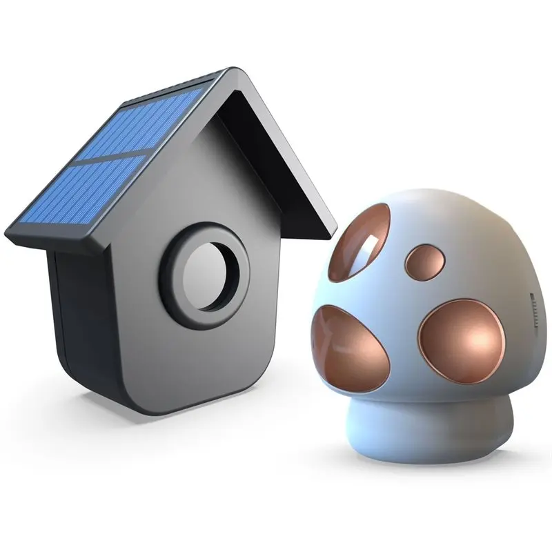 B03B-800M Long Range Solar Wireless Motion Sensor & Detector With Portable Receiver Alarm Detector And Weatherproof Design