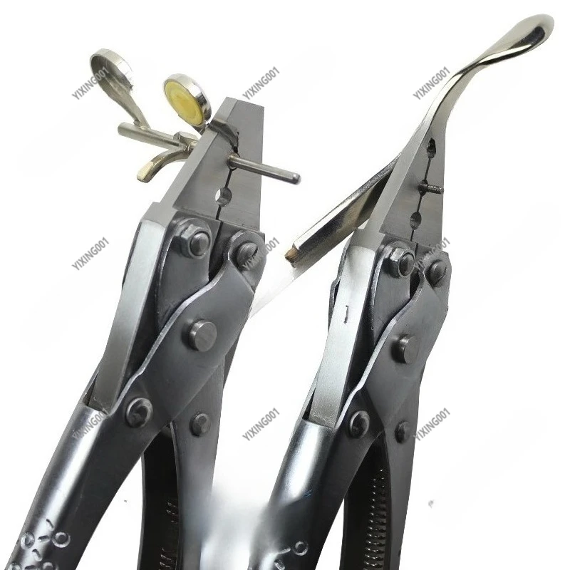 Saxophone/Flute/Clarinet Repair Tool | Parallel Swedging Pliers | For Key Shaft Rod Tube