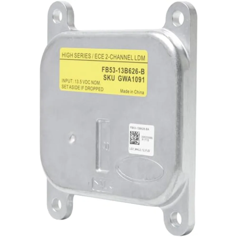 Xenon LED Ballast Headlight Module Replacement Compatible with Ford Vehicles - 2016 2017 2018 2019 Explorer - Replaces Parts FB