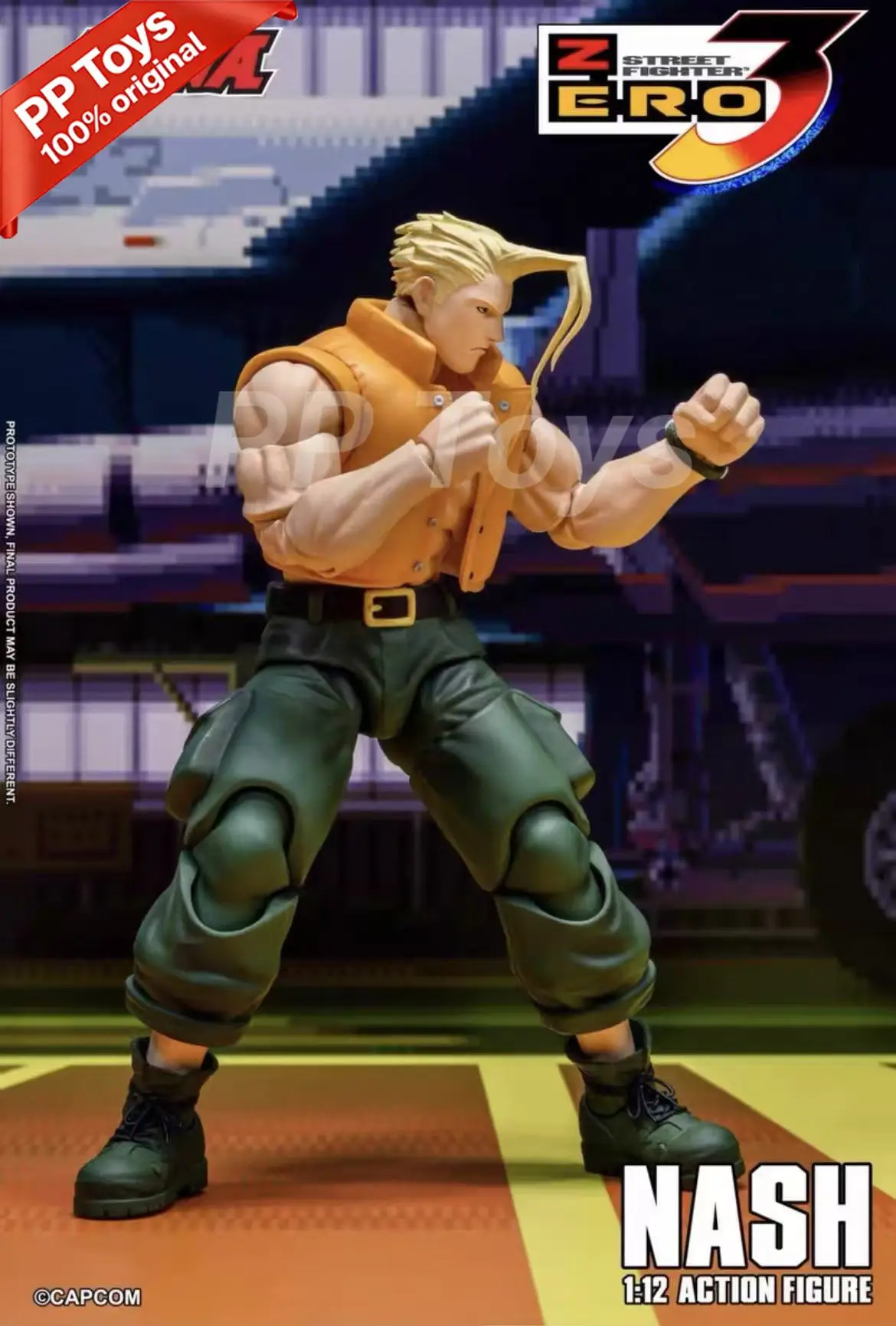 Ready Stock] Storm Toys Arena ST Street Fighter Zero 3 Nash SFSA05