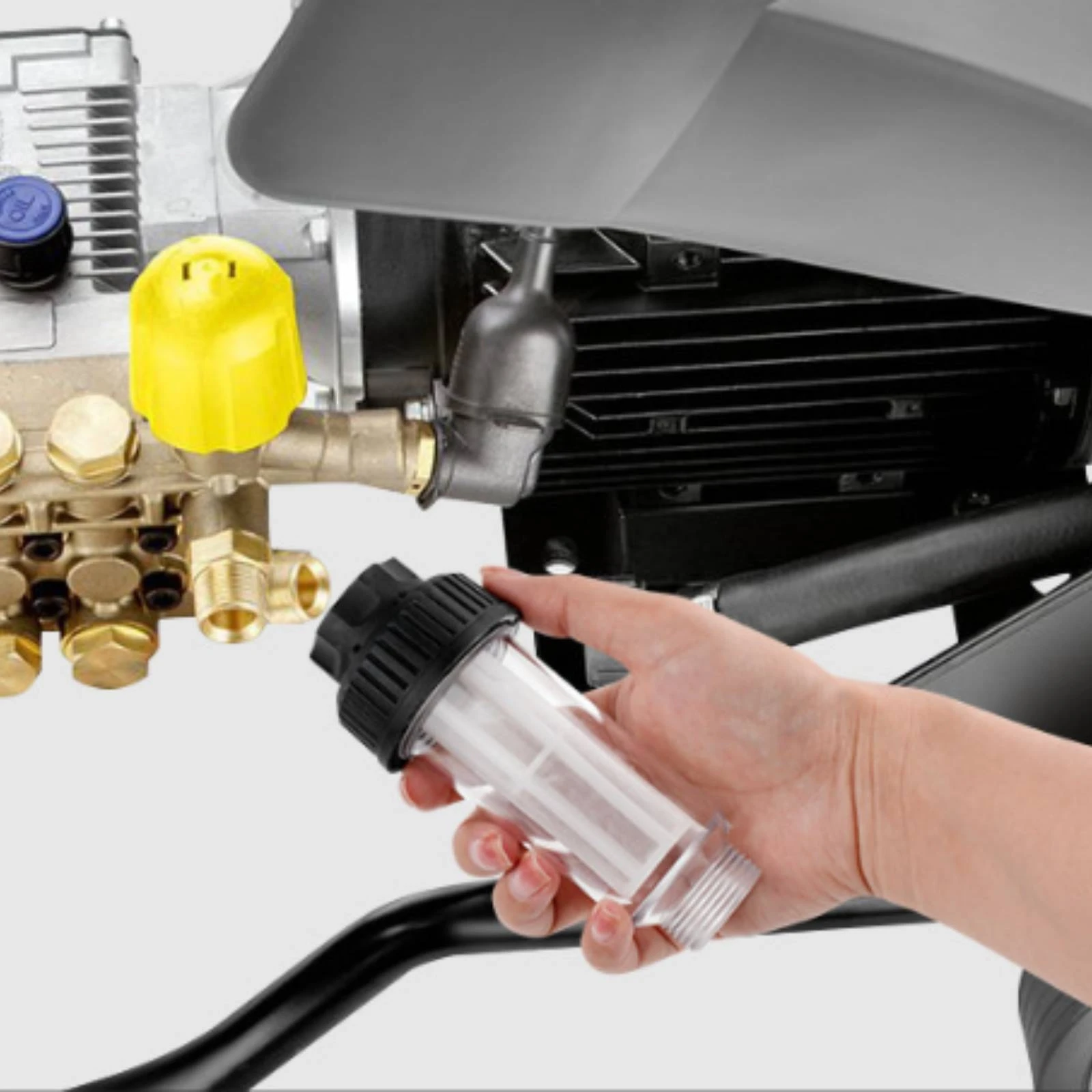 Pressure Washer Water Inlet Filter Cartridge-Style Pressure Washer Inlet Filter Machine Parts Quick Connect