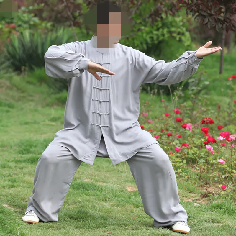 Tai Chi jednolita bawełna 5 kolory wysokiej jakości Wushu odzież Kung Fu dla dzieci dla dorosłych sztuki walki Wing Chun garnitur sztuki walki