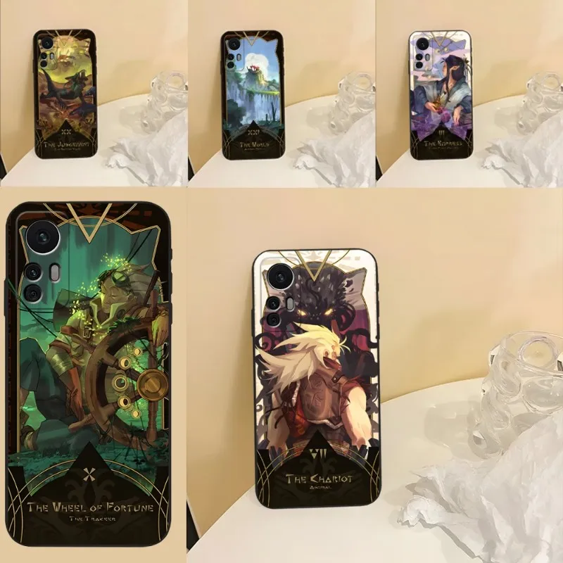 Monster Hunter World Tarot Deck Phone Case For Xiaomi Redmi Note 11 11T 10 9 Pro POCO F3 X3 GT M4 M3 X4 M5 X5 NFC 10Pro Cover