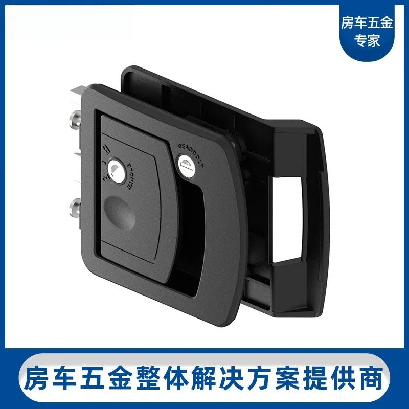 Modified camping car lock, inner and outer opening panel, accommodation cabin lock A7903-3