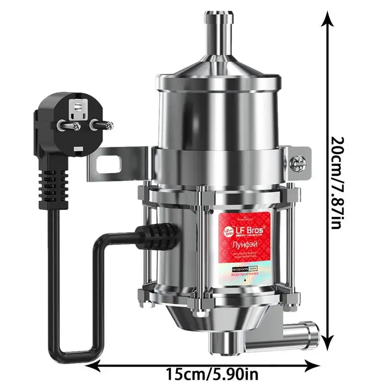 220V 3000W Pre-start Engine Coolant Heater Preheater With Pump Car Heating Preheating Air Parking Heater Fast Heating