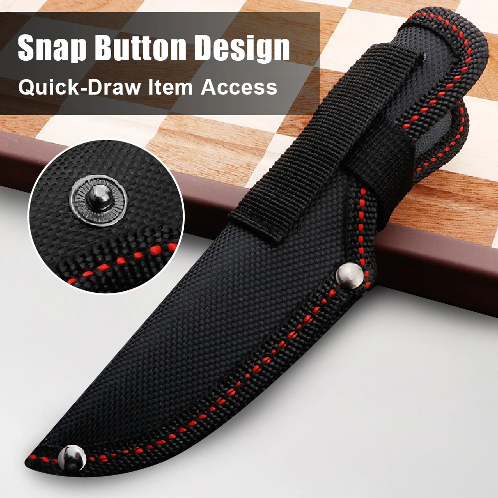 Funda para cuchillo de bolsillo táctica ripstop MOLLE cinturón - imagen 2