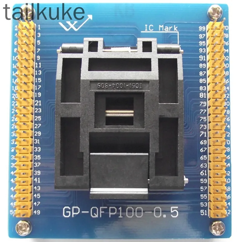 IC51-1004-809-23 Testing Base QFP100 TQFP100 LQFP100 Programming Base Burning Base