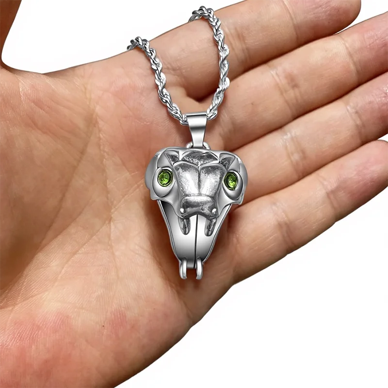 Cobra Extruder - Viper Pendant Necklace Wizard School Cosplay