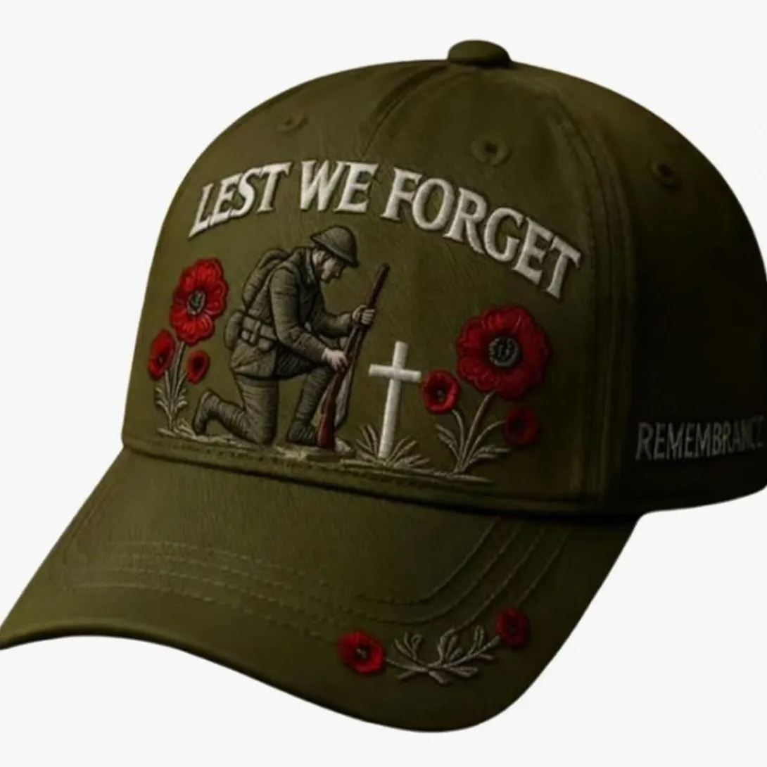 Anniversary Commemorative Baseball Cap with Vintage Soldier Embroidery, Retro Unisex Hat