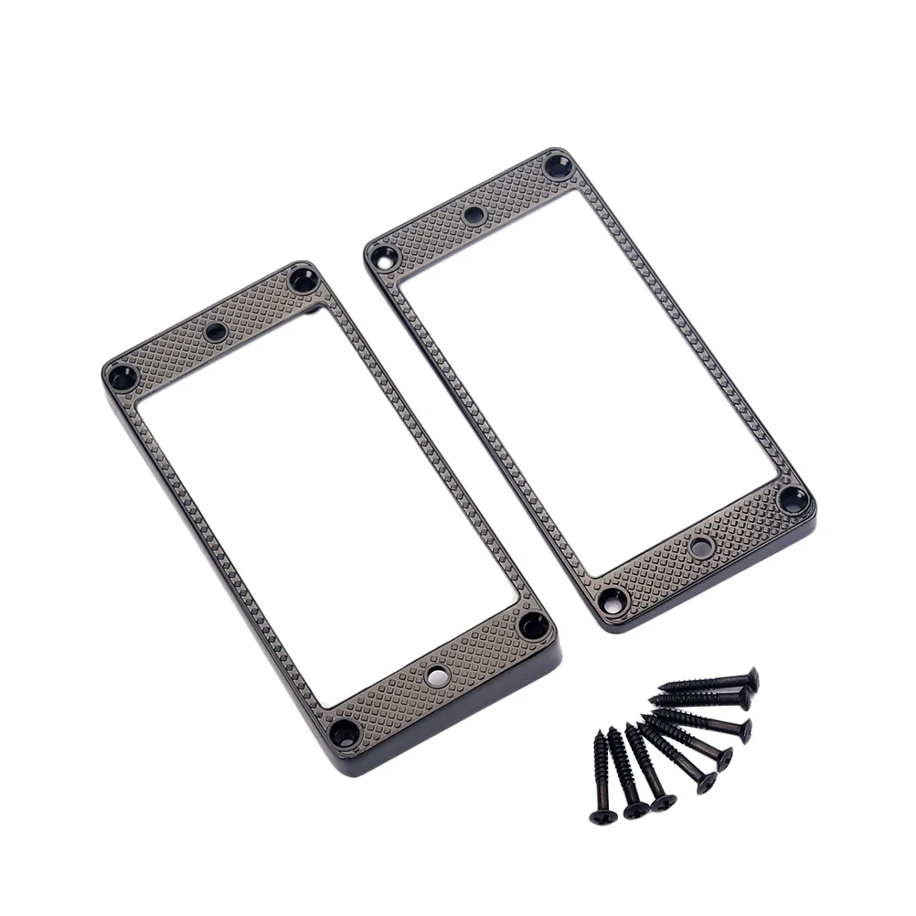 2 Pcs Guitar Decoration Mounting Ring for Frame Pickup Replacement Humbucker Electric Accessory