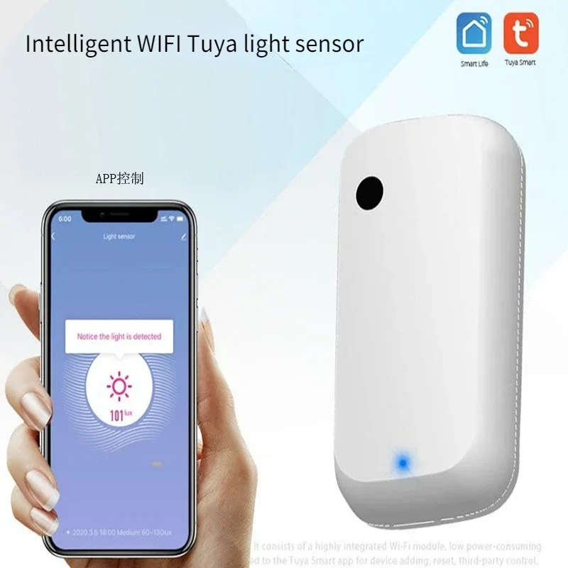 

Датчик освещенности Tuya WiFi Doodle, интеллектуальная связь, perception, датчик освещенности окружающей среды, детектор фуми, подключение Smartlife