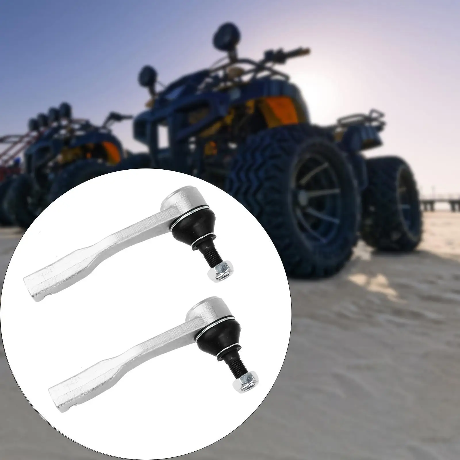

2 Pieces Tie Rod Ends Replacement 7061215, 7061216 Easily Install Professional