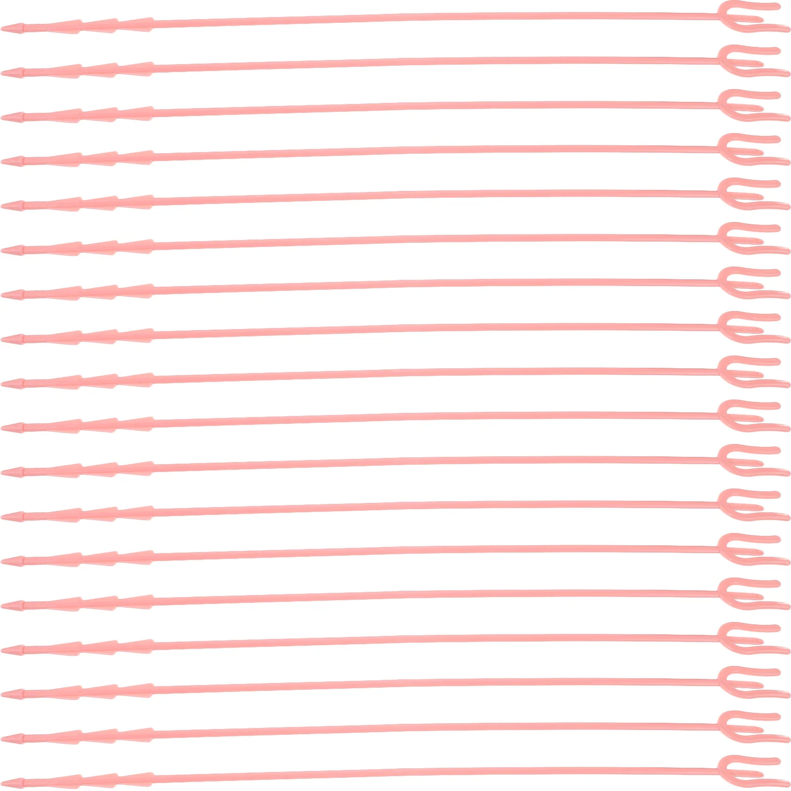 50Pcs Floral Picks Stick Clip Card Holders for Wedding Photos Pictures DIY Bouquet Accessories Floral Picks Party Cards Holder