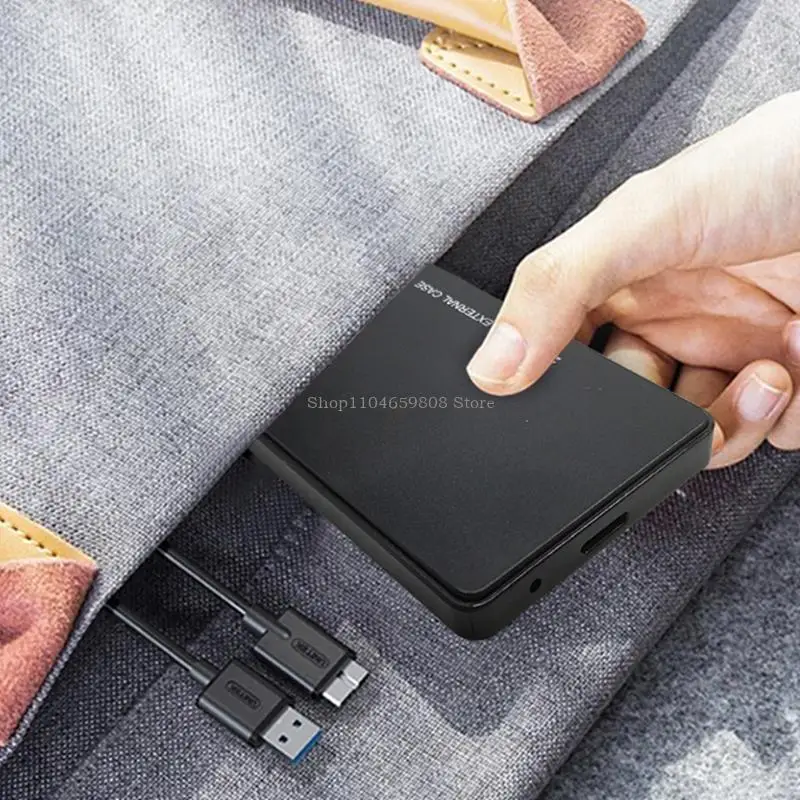 صندوق القرص الصلب للكمبيوتر الدفتري SSD عالي السرعة 2.5 بوصة USB خارجي #6