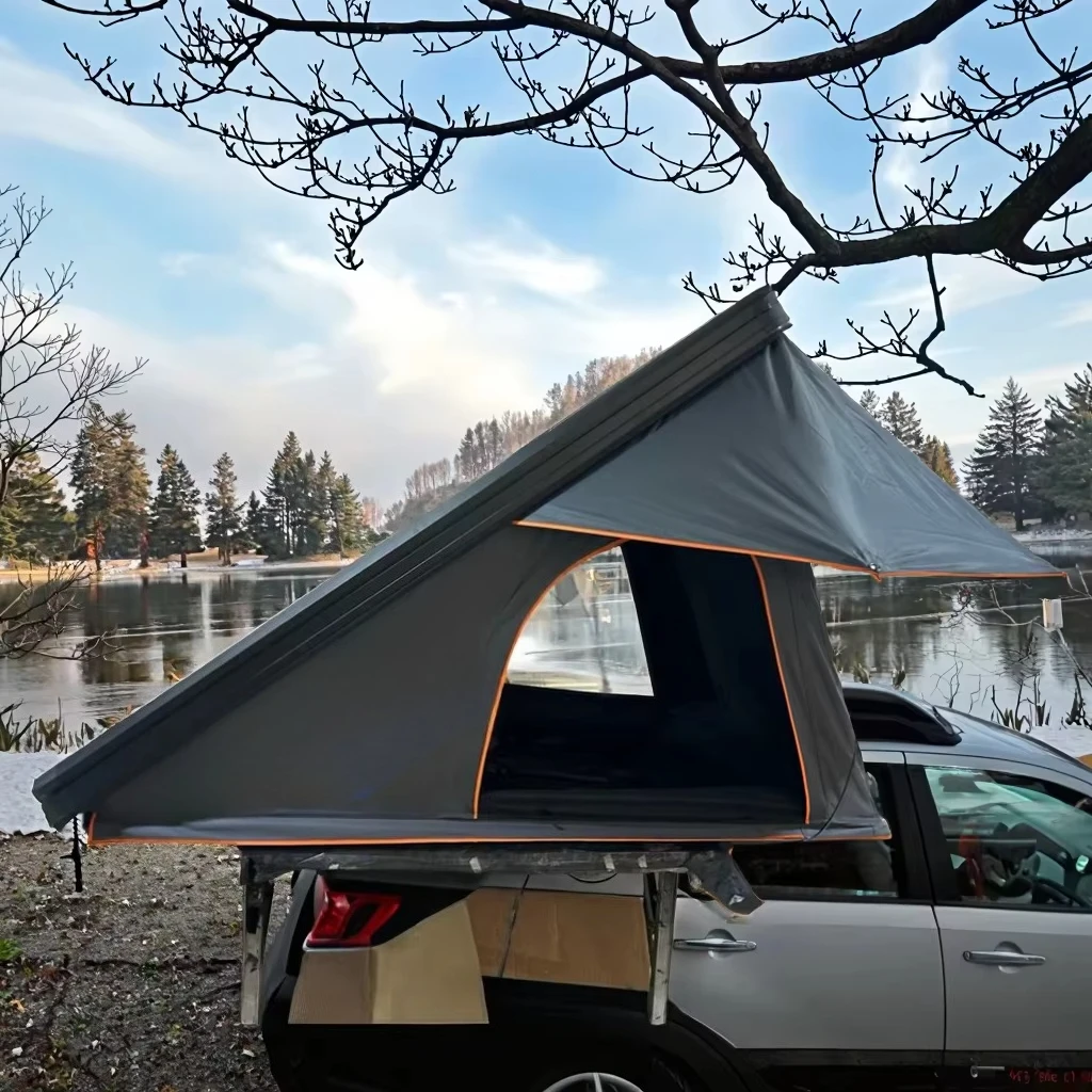 Lightweight Hard Shell Aluminum Rooftop Tent for Cars High Quality Rooftop Tents Outdoor Camping Use