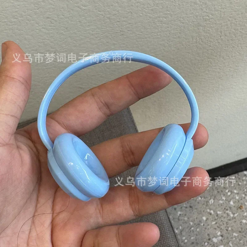 Pop hoofdtelefoon voor Labubu V1 V2 V3 15cm 17cm Labubu Headset pop accessoires