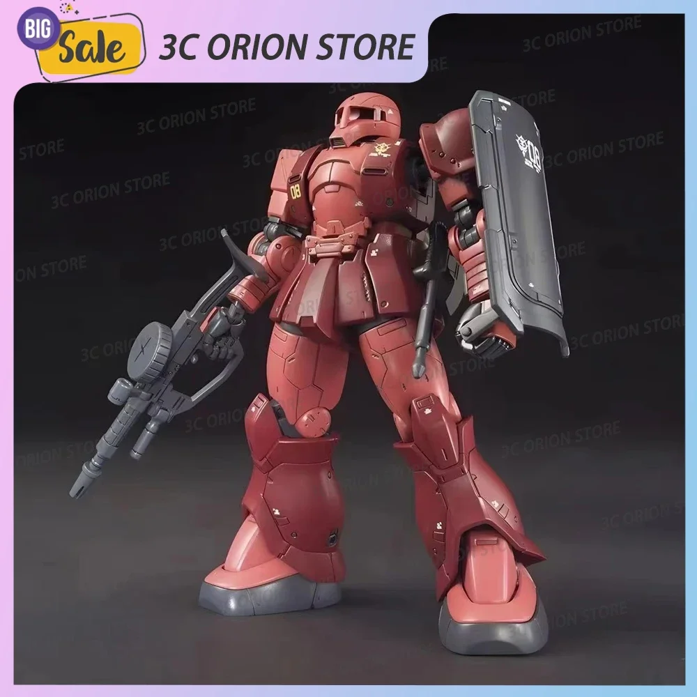 WEIMEI HG 1/144 MS-05 GTO Zaku Assembly Model Kit I Char Aznable Action Figures Robot WM Figurine Plastic Model Collection Toy