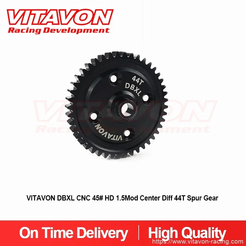 VITAVON DBXL CNC 45# HD 1.5Mod Center Diff 44T Spur Gear