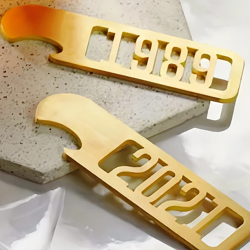 Personalized Custom Beer Bottle Opener The Perfect Match For Kitchen & Restaurant Simple & Efficient Fathers Day Customize Gifts