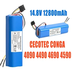 14.8V 12800mAh 100% New CECOTEC CONGA 4090 4490 4690 4590 Mopping Robot Battery Pack Netease Intelligent Manufacturing NIT Model