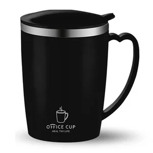 304 Edelstahl -Thermalbecher mit Handgelenk, lecksicherer Vakuumflasche, isoliertes Kaffeeglas, tragbare thermische Wasserflasche, 350 ml 6 Hauptverkaufsthermie Becher mit Foca - №3