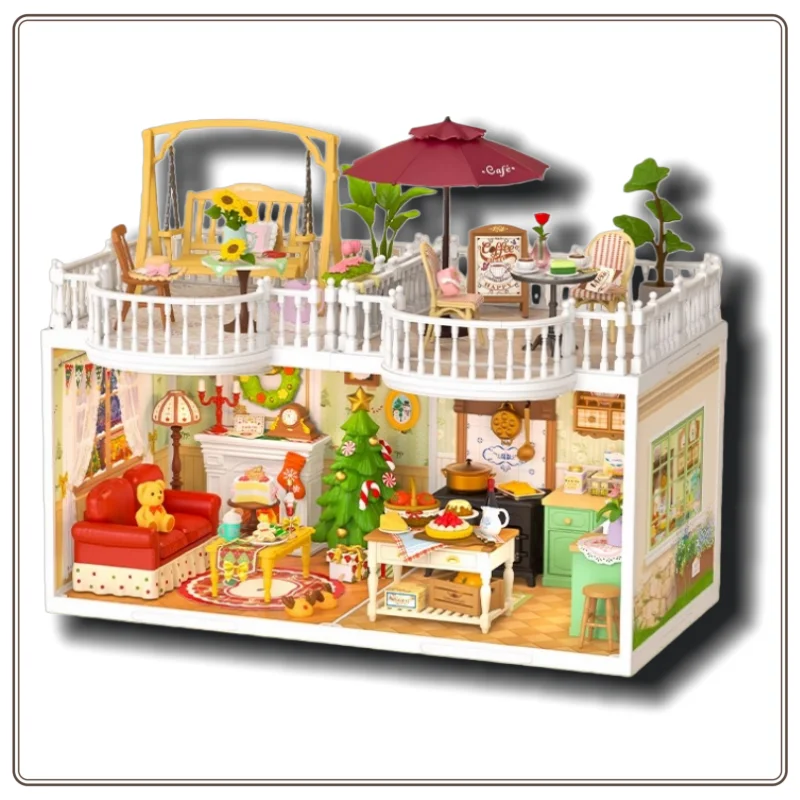 جديد Rolife سوبر العالم هدية الكريسماس اللبنات DIY تجميعها اللعب تجميعها نماذج DIY كوخ الأسهم الأصلية للأطفال